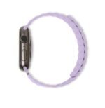 Decoded Apple Watch 41/40/38mm Series 1-8- SE Silicone Magnet Traction Strap Lite (Lavender) - Image 3