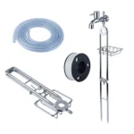 Portable Camping Tap with 2m Hose - Coffee, 10149FULL - Image 3