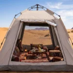 Al Thuraya Tent with Light 170 x 240 x 240 cm – Blue, MT-24-4