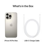 Apple iPhone 16 Pro Max - 512GB / Natural Titanium / 5G / 6.9" / Middle East Version - Image 9