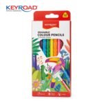 Keyroad Erasable Color Pencil - 12 Pieces