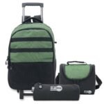 Classic Trolley Bag 19 With Pencil case & Lunch Bag - Military