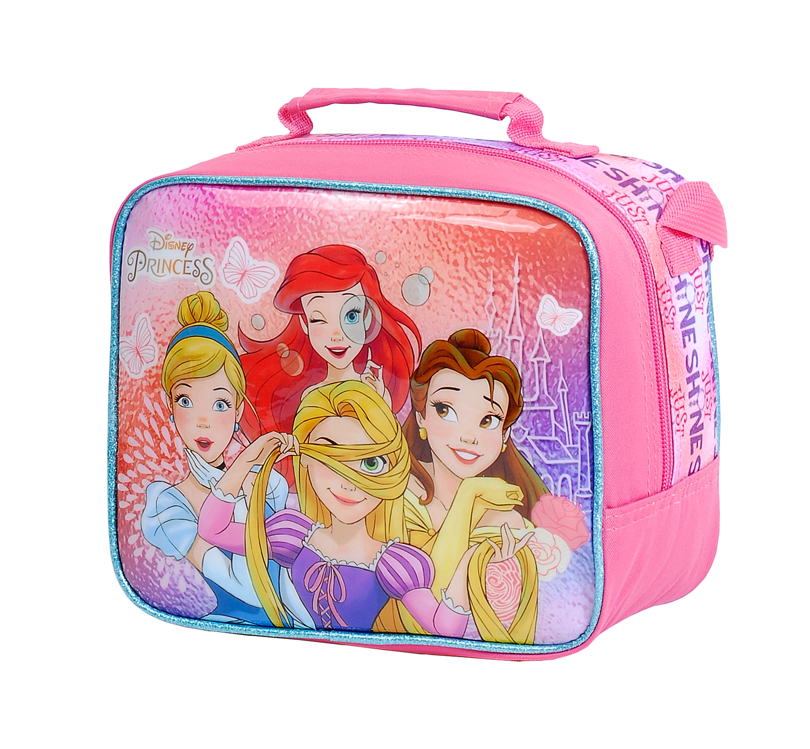 FK-023202-2.png Princess Lunch Bag - Pink - Image 1