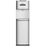 Panasonic Bottom Loading Water Dispenser with Hydrogen Filter, Stainless Steel Finish